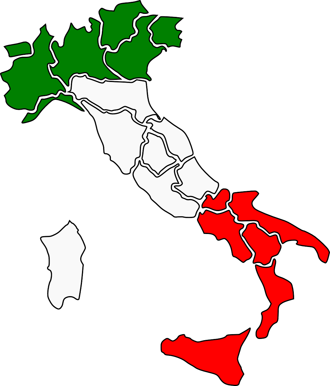 Italien Flagge